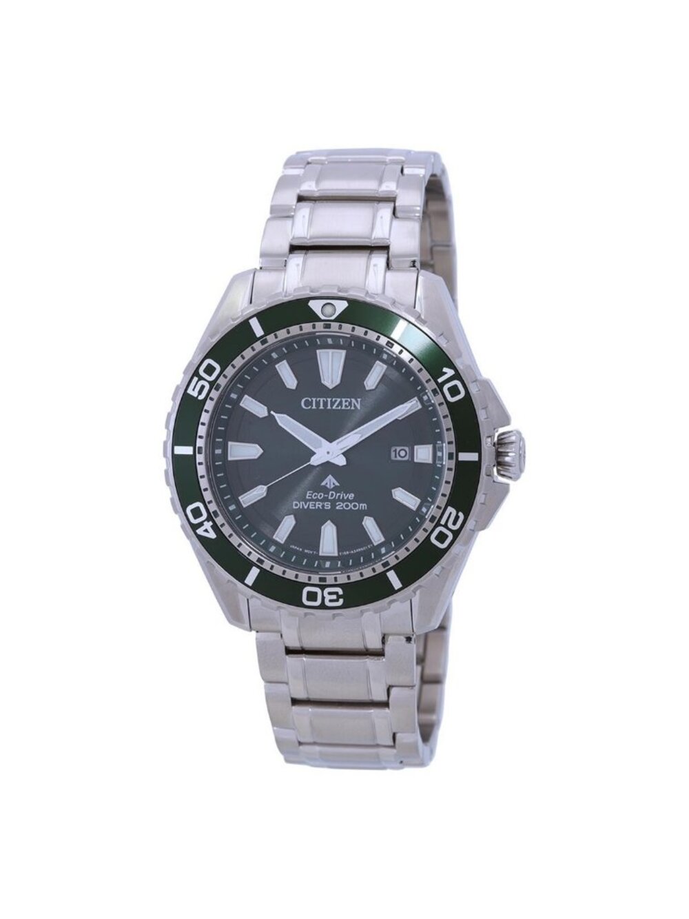 NWT Citizen Promaster Marine Eco-Drive Green Dial Men's Watch